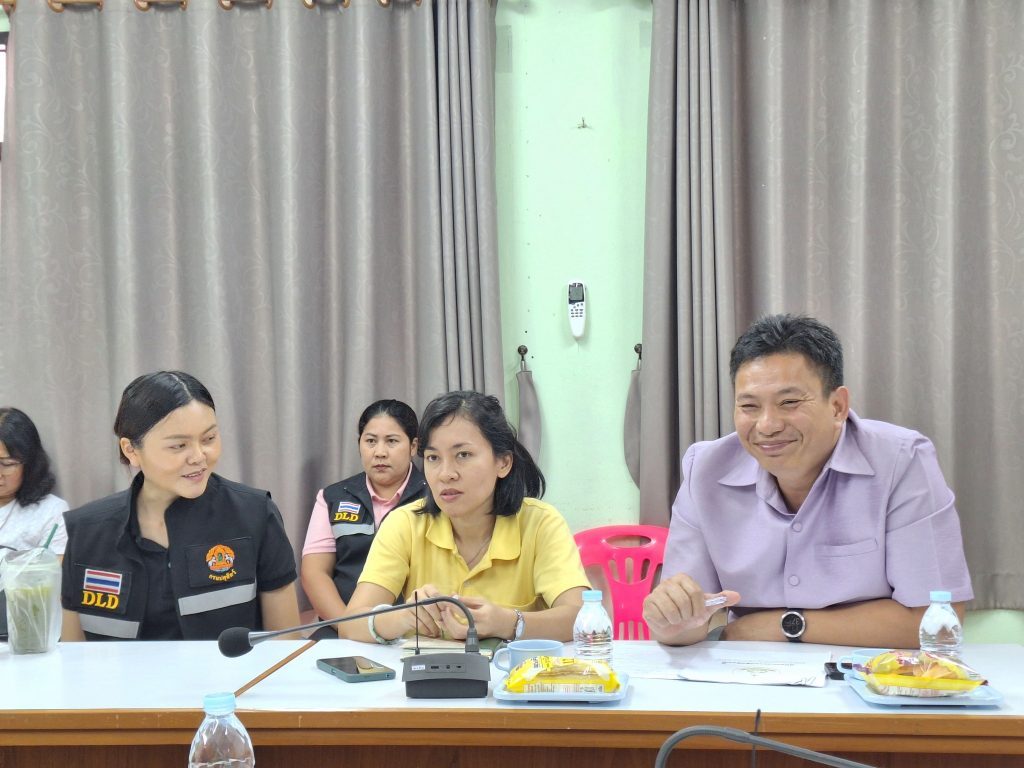ข้าร่วมประชุมหารือเกี่ยวกับแนวทางการจัดงานคลินิกเกษตรเคลื่อนที่และงานจังหวัดเคลื่อนที่